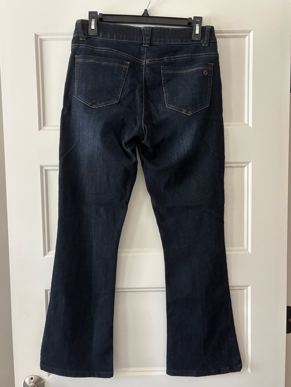 Democracy Dark Indigo Flare Jeans - Picture 2 of 10